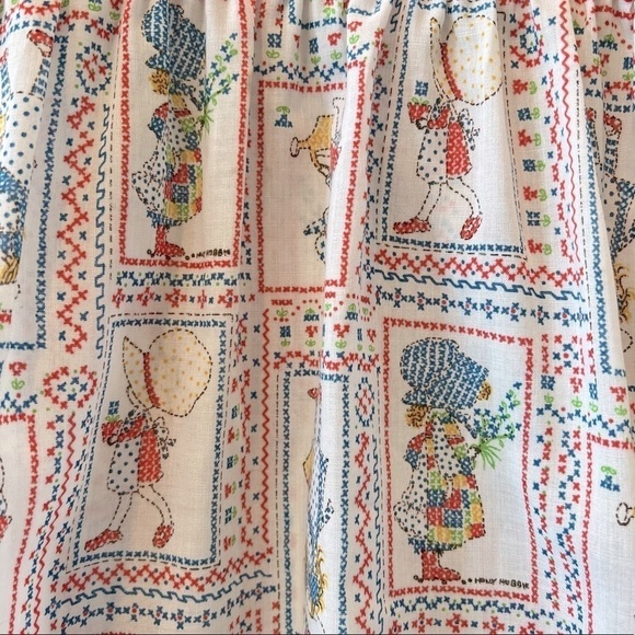 HOLLY HOBBIE Vintage 70’s 2 Piece Pajama Pant Set Size 10 - Picture 9 of 10